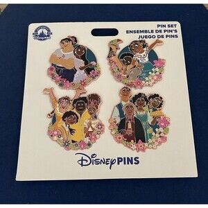 Disney Pins ENCANTO Carded Booster Set of 4 Trading Pins 2022 #155026